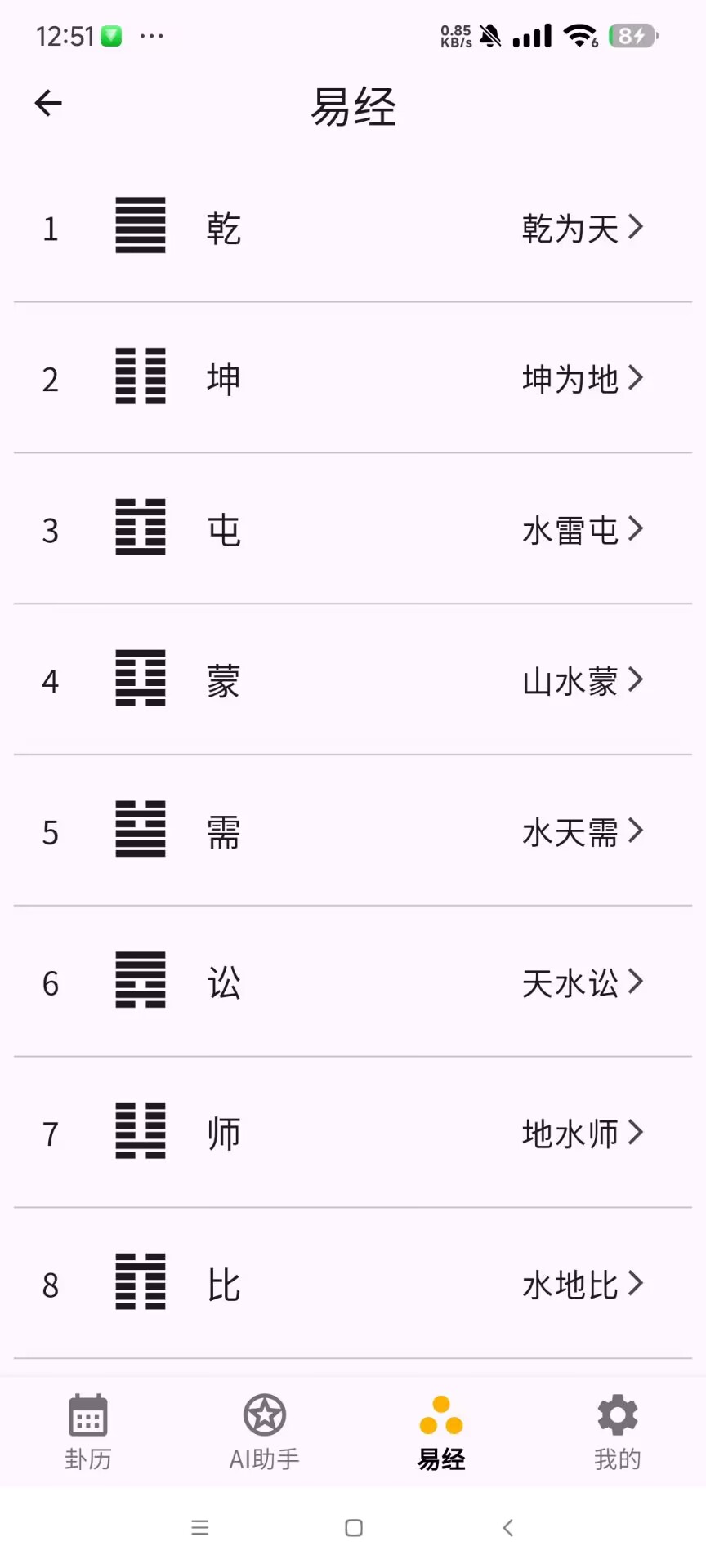 易学宝典 学习易经 每日一卦 学习算卦和解卦