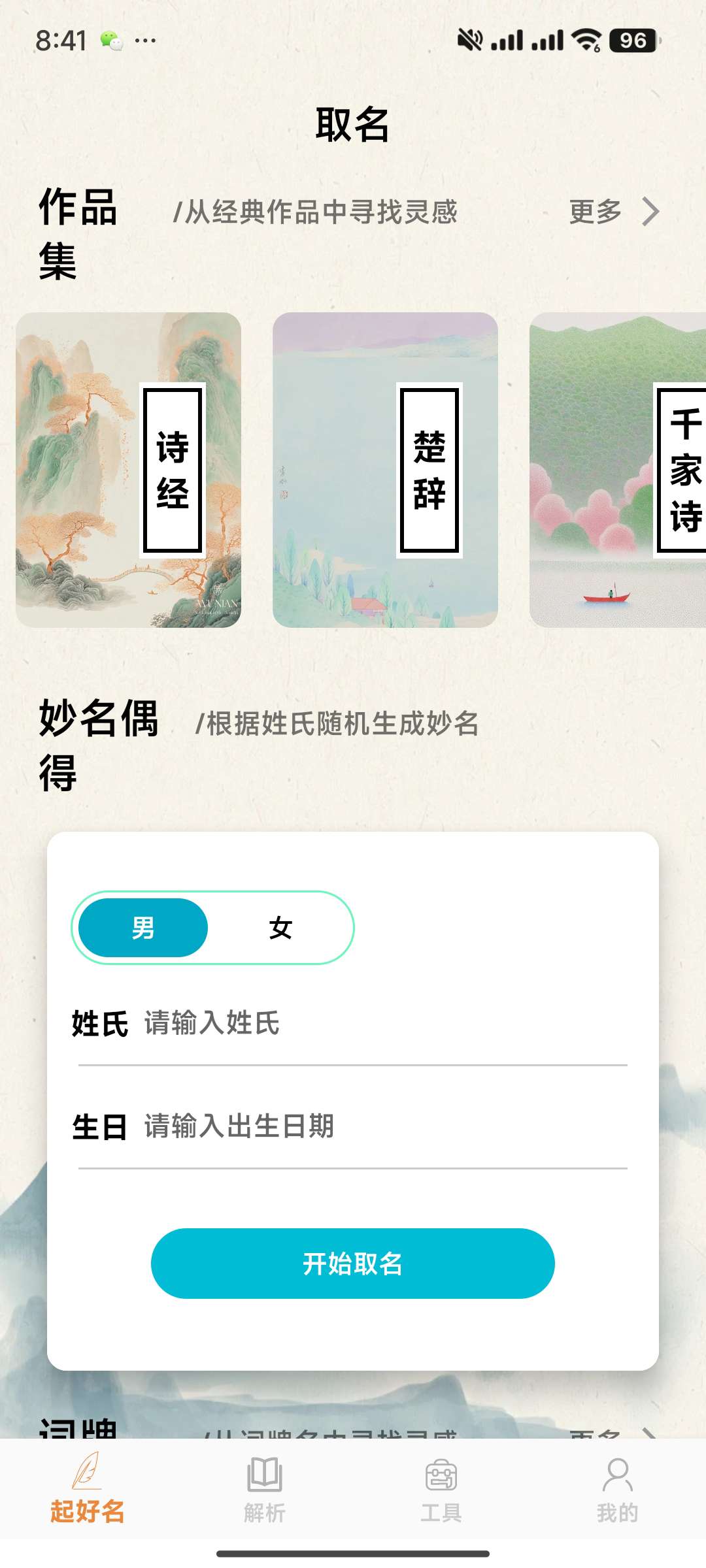 生辰八字取名软件-轻松取名优雅的软件 专业版